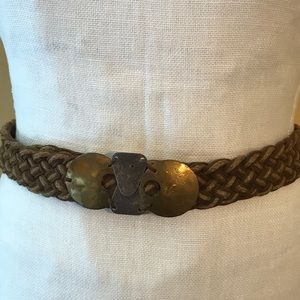 VNTG Signed BAER SF Woven Belt